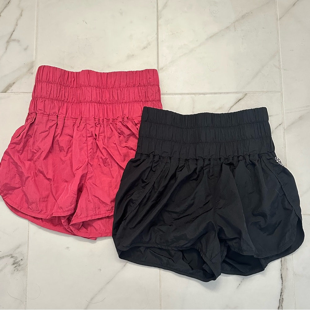 2 pairs of Free People Way Home shorts